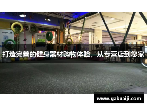 打造完善的健身器材购物体验，从专营店到您家
